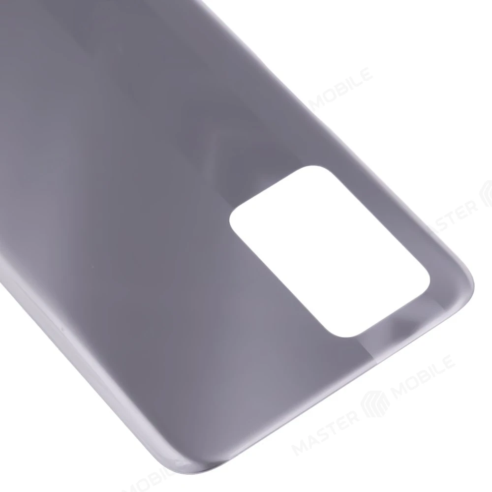 Задняя крышка для Realme Narzo 30 5G (RMX3242) (серебристый) фото №3