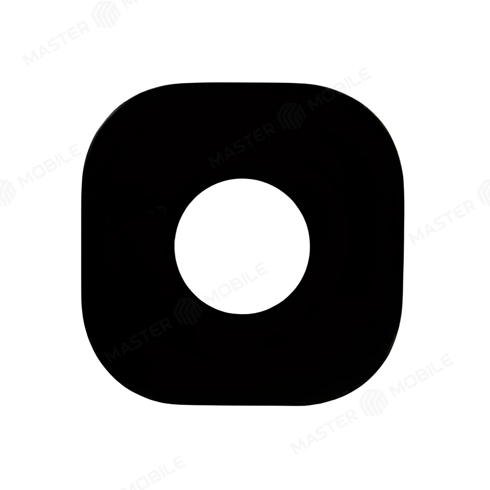 Стекло задней камеры для Samsung G920 Galaxy S6/G920 Galaxy S6 Duos (без рамки) (черный) 