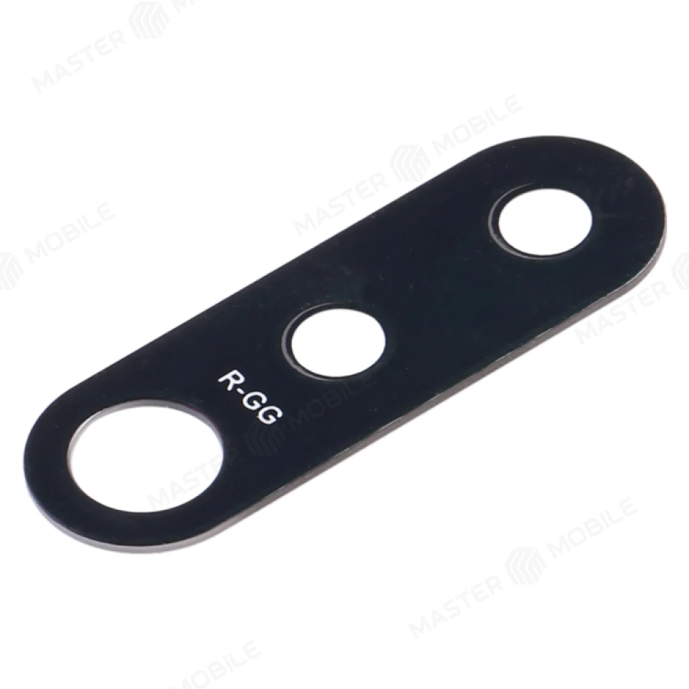 Стекло задней камеры для Nokia 7.1 (TA-1095) (без рамки) (черный) фото №2