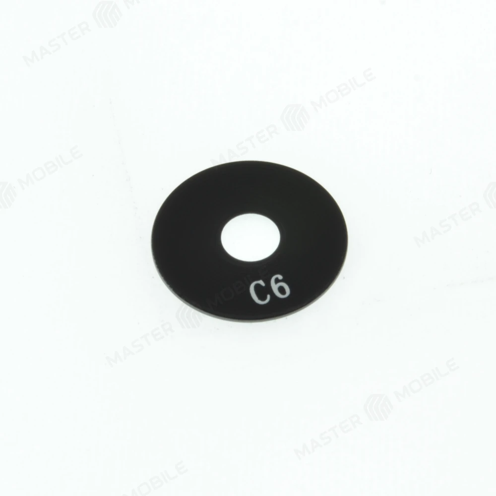 Стекло задней камеры для Xiaomi Redmi 4 / Redmi Pro / Redmi Note 4 / Redmi Note 4X (без рамки) (черный) фото №2