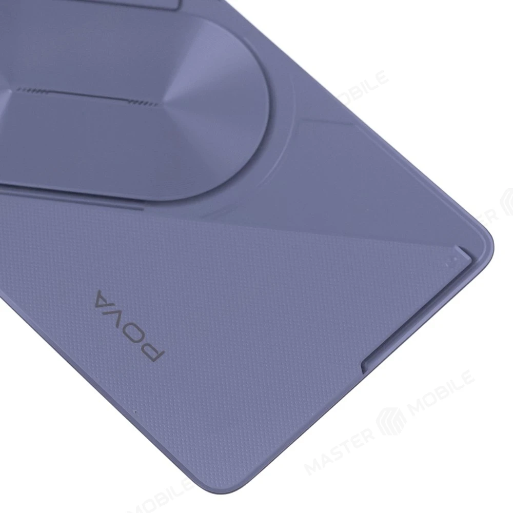 Задняя крышка для Tecno Pova 5 Pro 5G (LH8n) (серебристый) фото №4