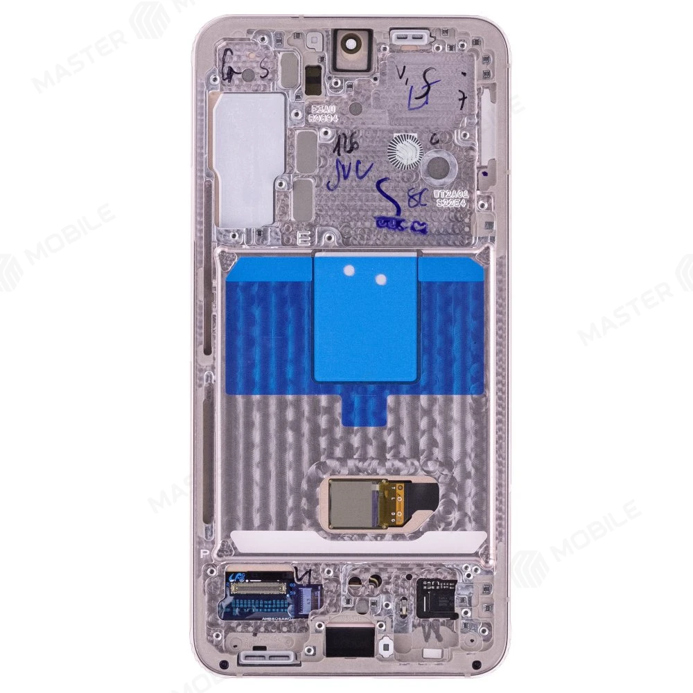 Дисплей для Samsung S901 Galaxy S22 + тачскрин (розовый) (в рамке) (ORIG100) (SP) фото №2