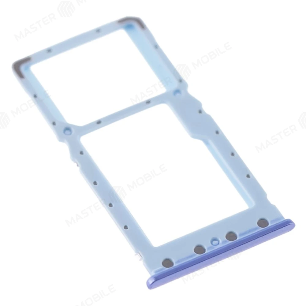 Держатель сим-карты для Xiaomi Redmi 6 (M1804C3DG) / Redmi 6A (M1804C3CG) (синий)  фото №3