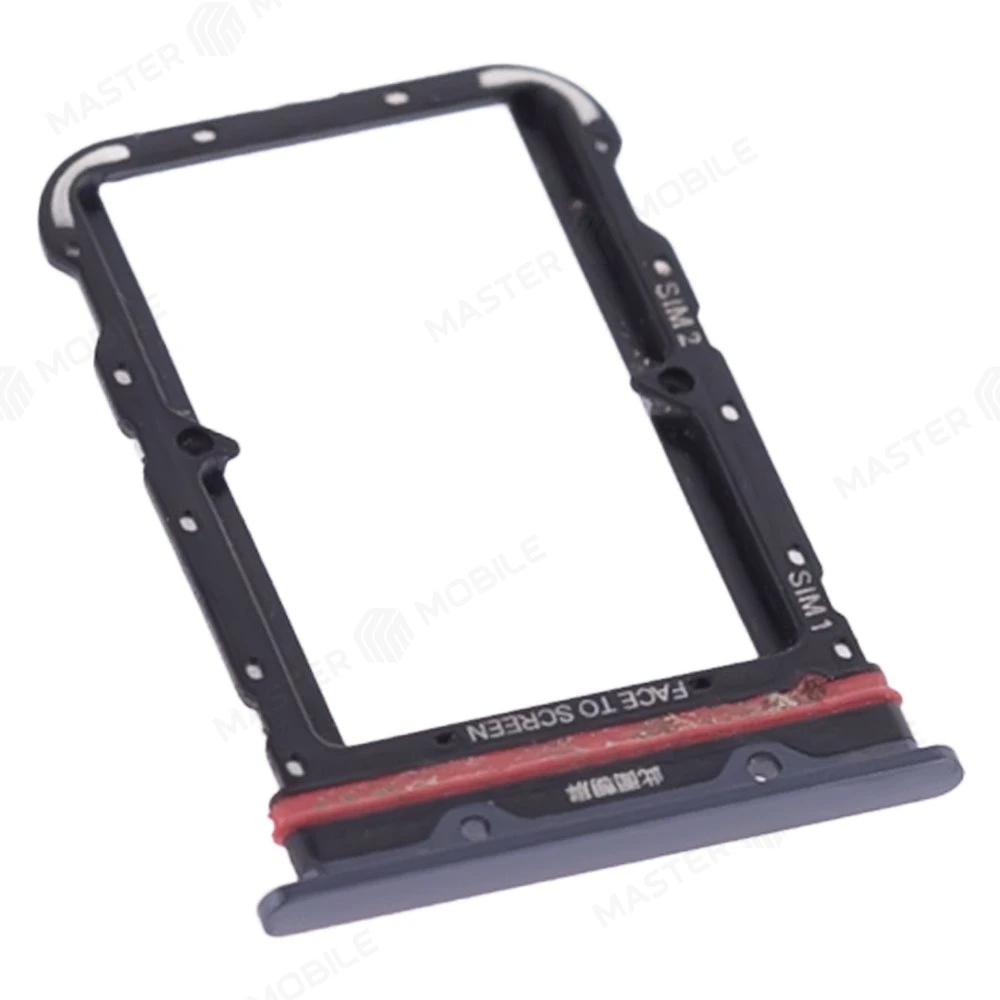 Держатель сим-карты для Xiaomi Mi Note 10 (M1910F4G) / Mi Note 10 Lite (M2002F4LG) / Mi Note 10 Pro (M1910F4S) (черный)  фото №3
