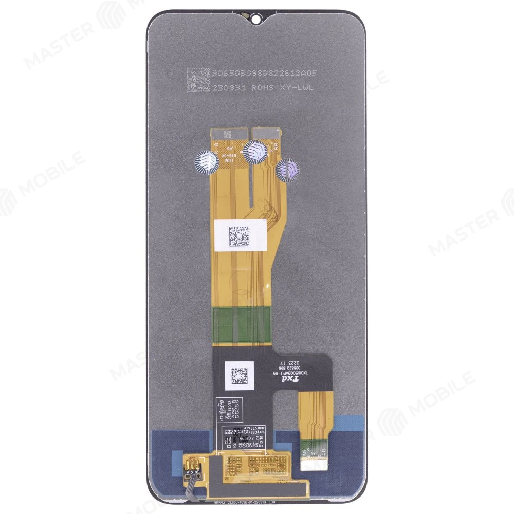 Дисплей для Realme C30 (RMX3581) / C33 (RMX3624) / Narzo 50i Prime (RMX3506) + тачскрин (черный) (ORIG) фото №2