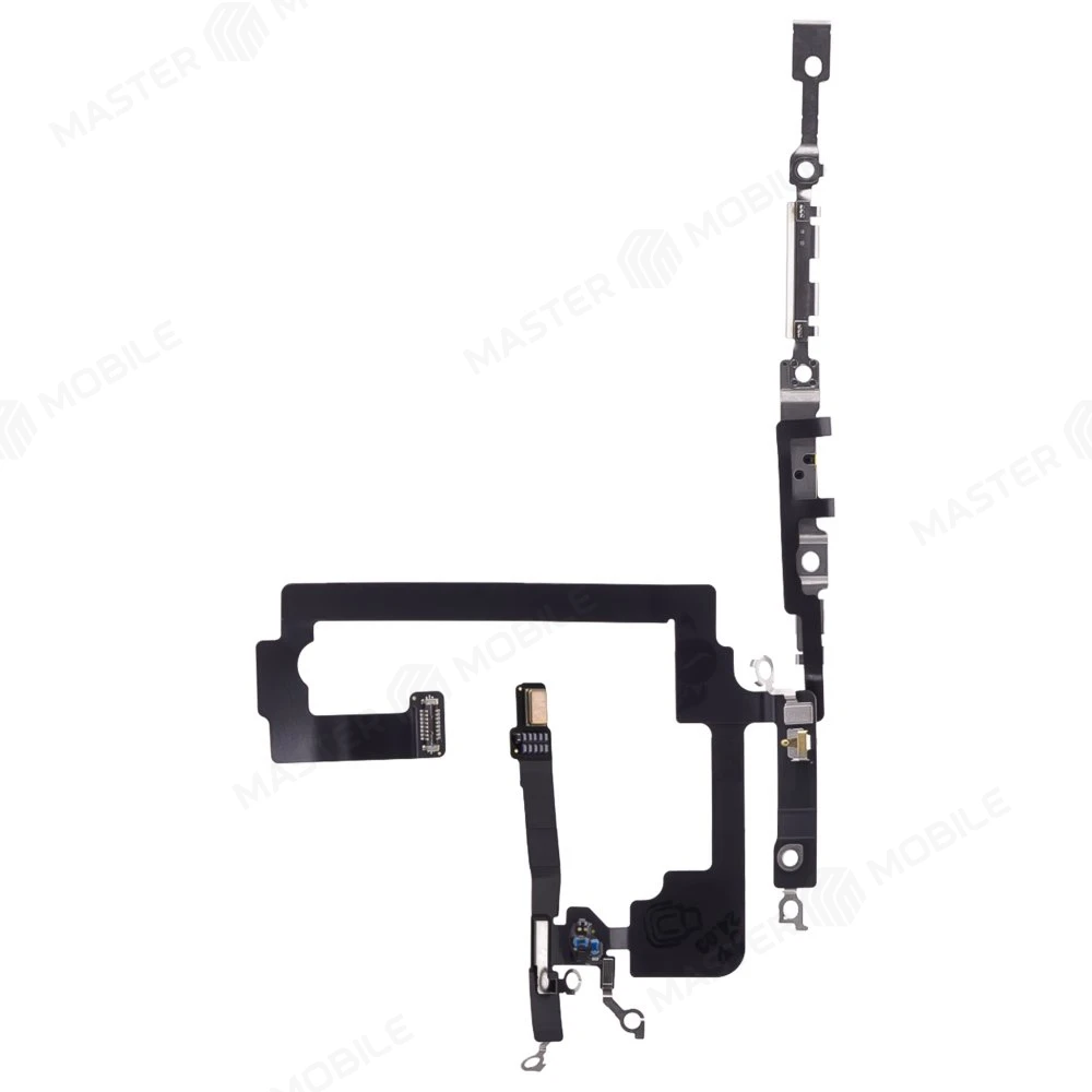 Шлейф для Apple iPhone 15 Plus с комп. (на кнопку включения) + микрофон + модуль Bluetooth (ORIG100) фото №2