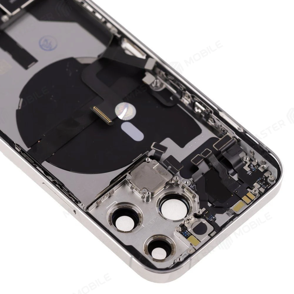 Корпус для Apple iPhone 13 Pro (белый) (в сборе) (с разбора) (ORIG100) (возможен дефект ЛКП) фото №3