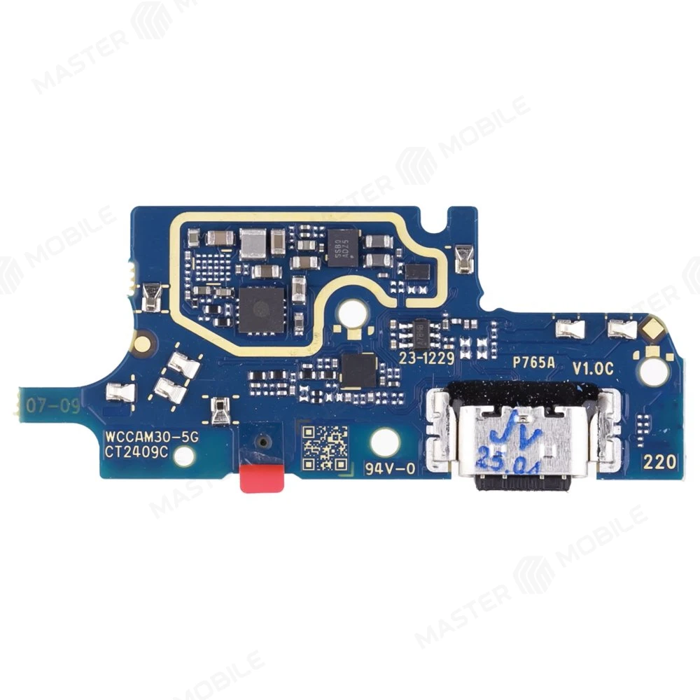 Нижняя плата для Tecno Camon 30 5G (CL7) с комп. + разъем зарядки + микрофон  фото №2