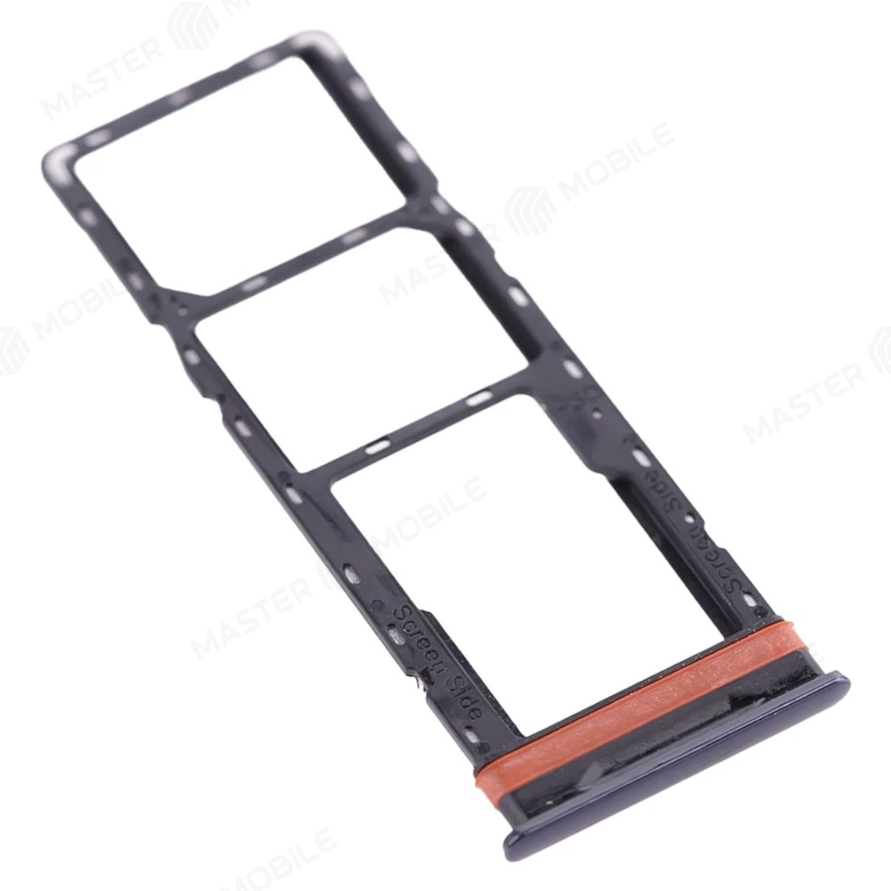 Держатель сим-карты для Tecno Pova Neo 2 (LG6n) (черный) фото №3