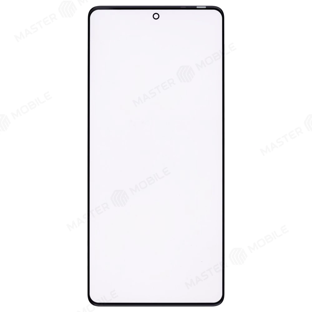 Стекло модуля для Infinix Note 30 Pro (X678B) / Note 30 VIP (X6710) / GT 10 Pro (X6739) / GT 10 Pro Plus + OCA (черный)  фото №1