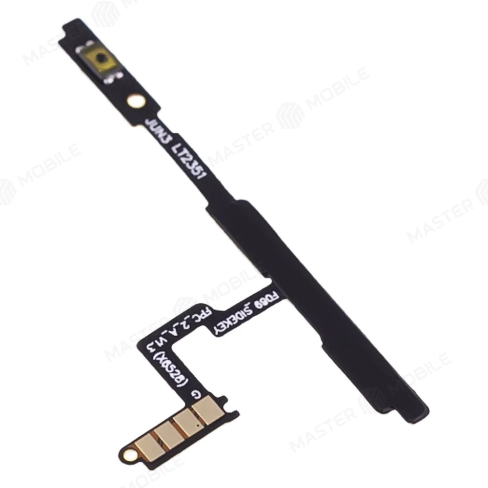 Шлейф для Infinix Hot 40i (X6528B) с комп. (на кнопку включения и кнопки громкости) фото №3