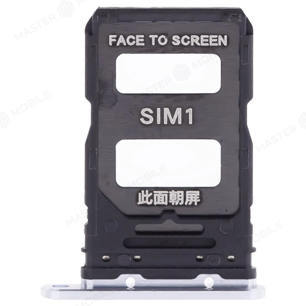 Держатель сим-карты для Xiaomi 13 Pro (2210132G) (серебристый) фото №1