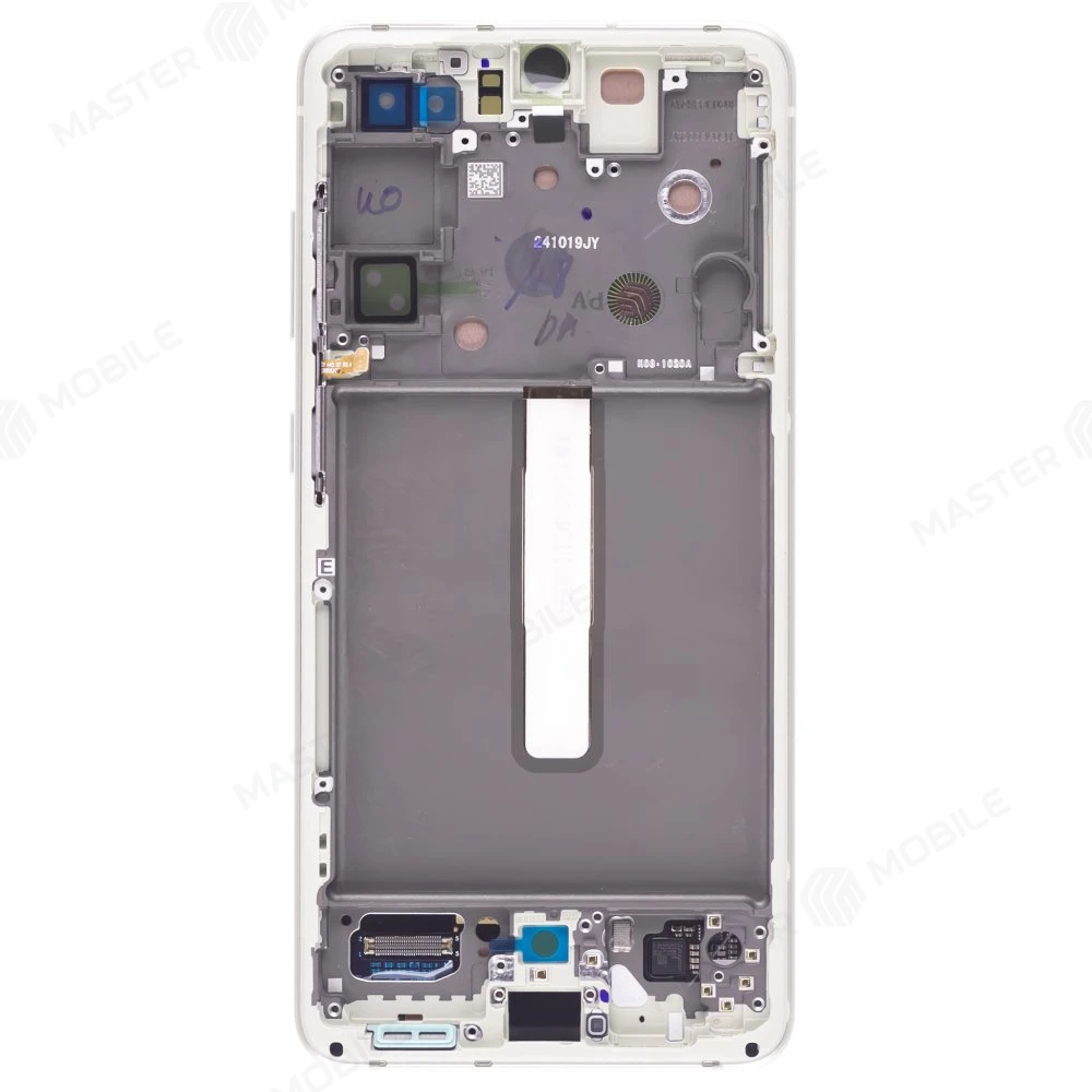 Дисплей для Samsung G990 Galaxy S21 FE + тачскрин (зеленый) (в рамке) (ORIG100) (возможен дефект ЛКП) фото №2