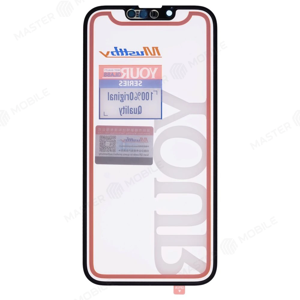 Стекло модуля для Apple iPhone 14 + OCA (Musttby) (Premium) фото №2