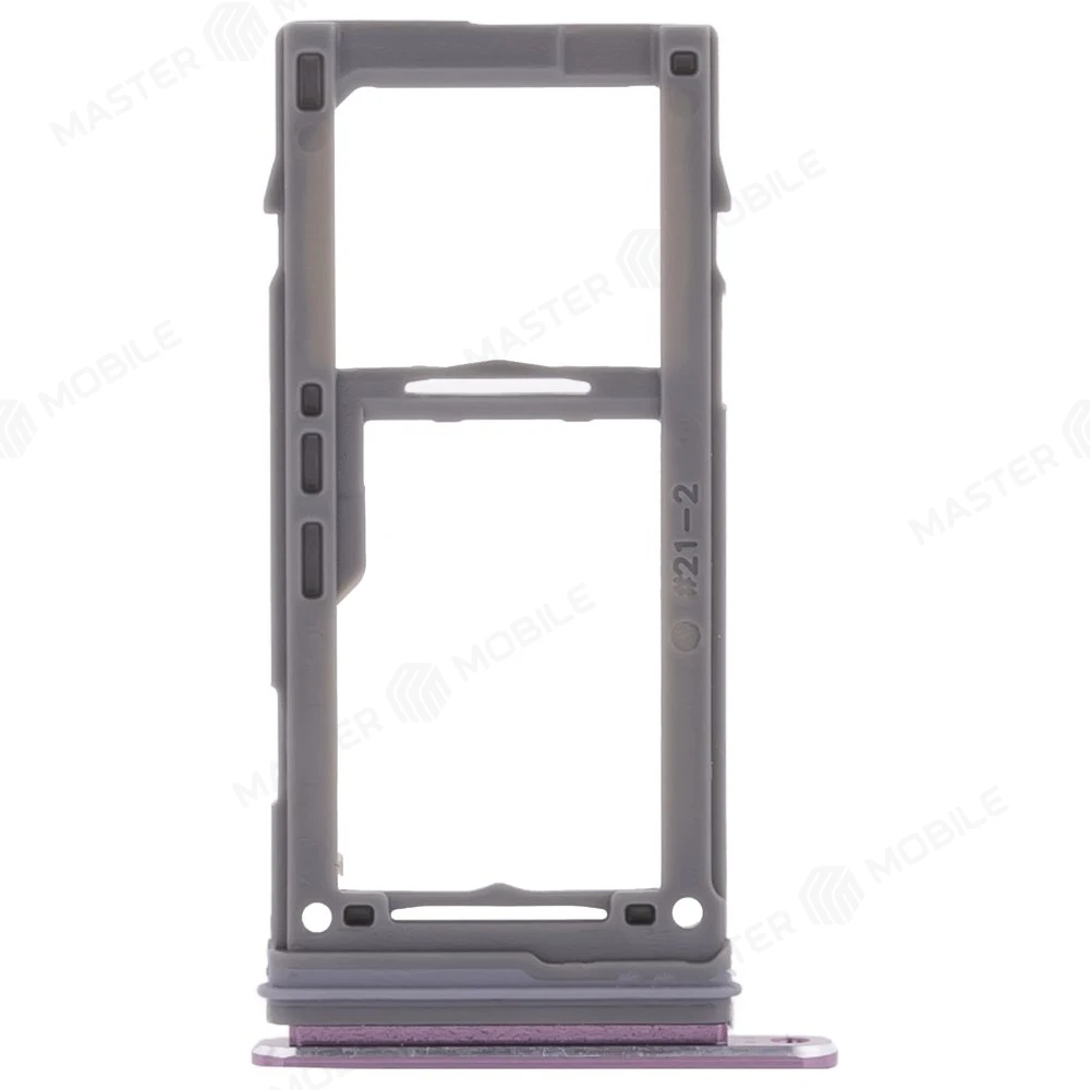 Держатель сим-карты для Samsung G960 Galaxy S9 / G965 Galaxy S9+ (фиолетовый) фото №2