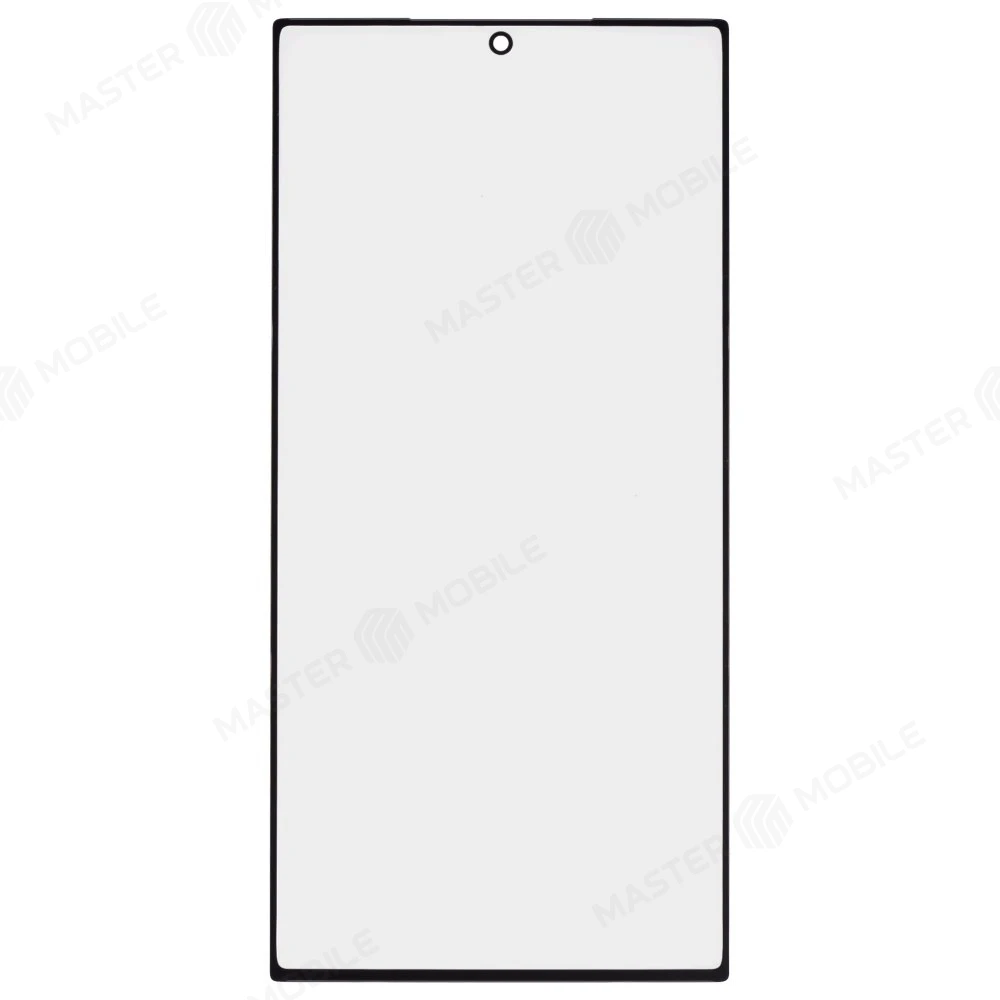 Стекло модуля для Samsung S918 Galaxy S23 Ultra + OCA (черный)  фото №1