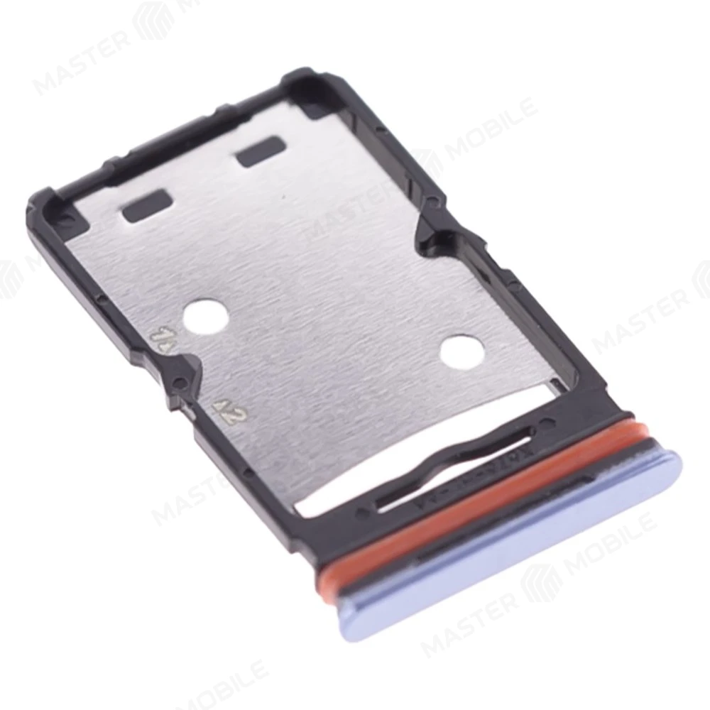 Держатель сим-карты для Infinix Note 12 2023 (X676C) / Note 12 Pro (X676B) (голубой) фото №3