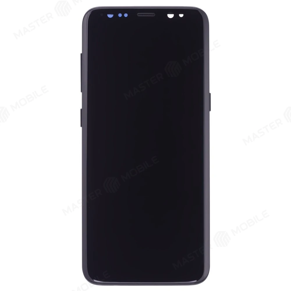 Дисплей для Samsung G950 Galaxy S8 + тачскрин (черный) (в рамке) (OLED) (Full Size) фото №1