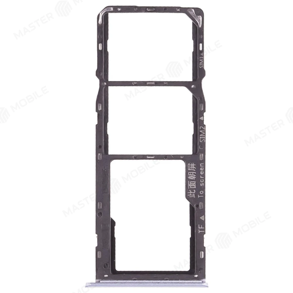 Держатель сим-карты для Realme C25 / C25S (RMX3195) (синий) фото №1