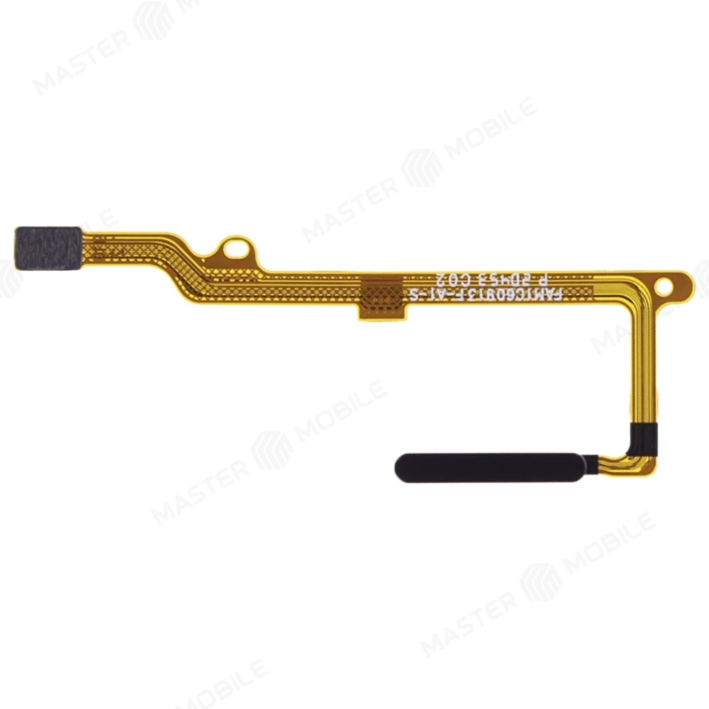 Шлейф для Huawei Honor 90 Lite (CRT-NX1) с комп. + сканер отпечатка пальца (черный) фото №1