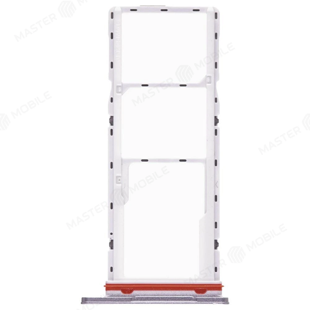 Держатель сим-карты для Tecno Spark 30C 4G (KL5) (серебристый)  фото №2