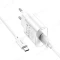 Сетевое зарядное устройство Hoco C109A USB 20W + кабель USB - TypeC (белый) фото №3