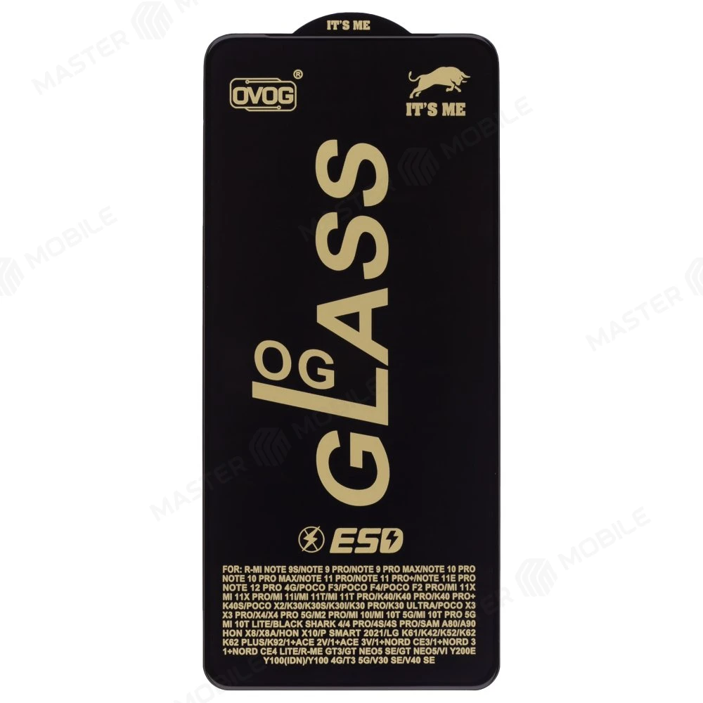 Защитное стекло OG Glass для Huawei Honor X8a (CRT-LX1) (черный) фото №1