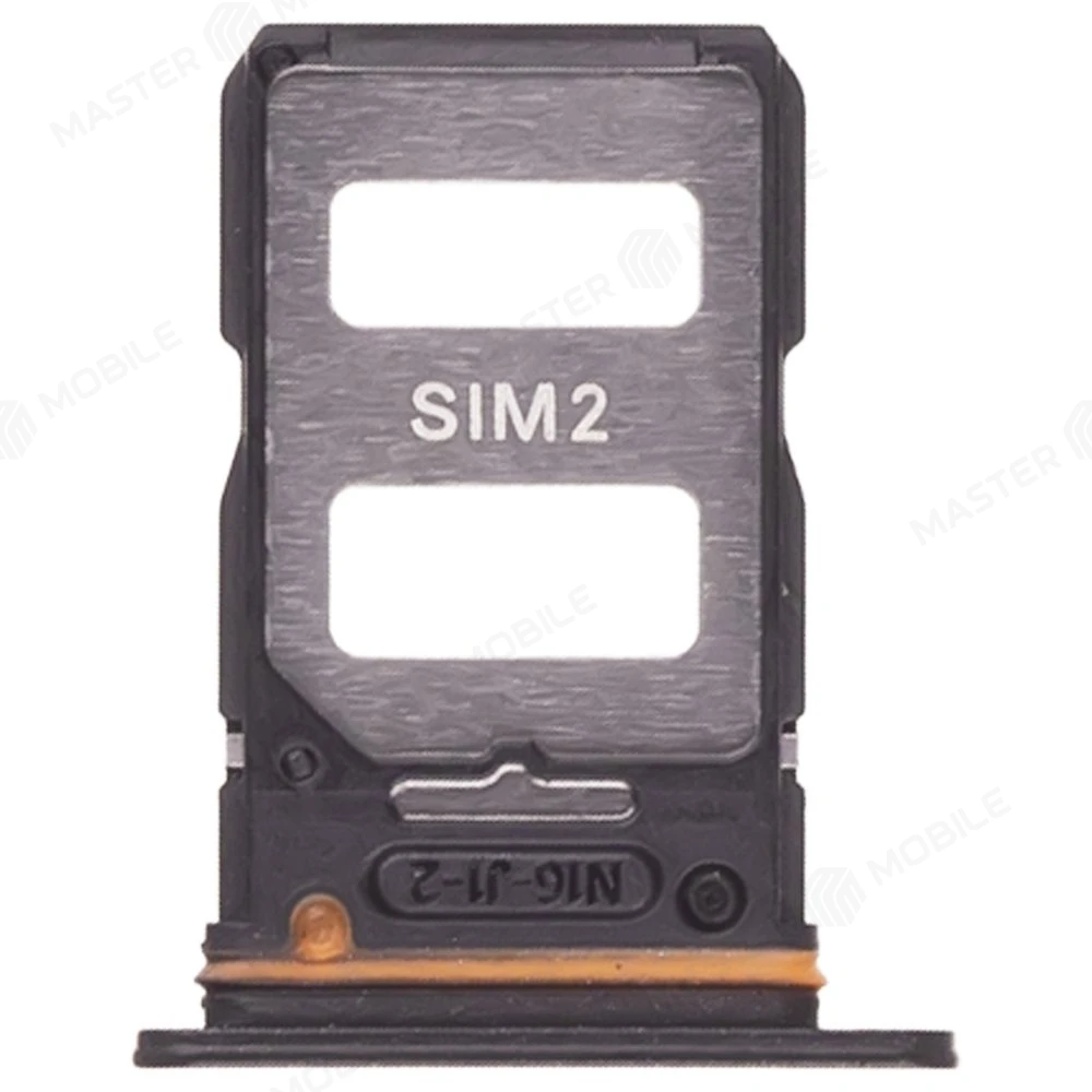 Держатель сим-карты для Xiaomi Poco X6 (23122PCD1G) (черный) фото №2