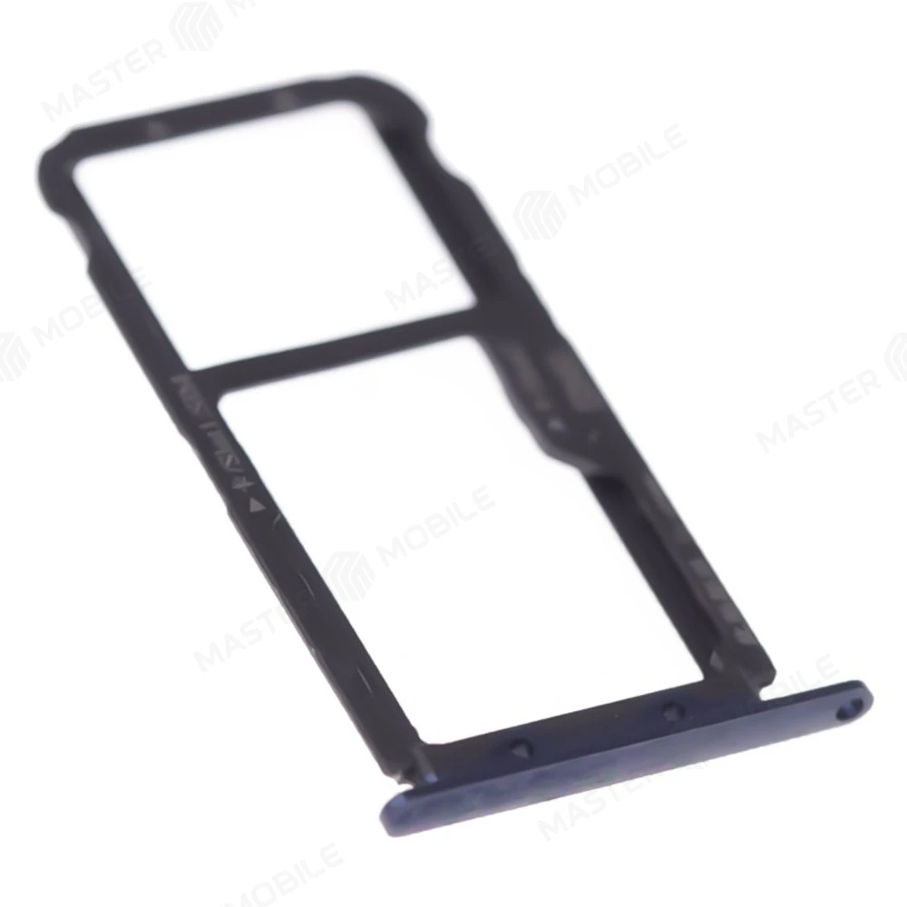 Держатель сим-карты для Huawei Mate 20 Lite (SNE-LX1) (синий) фото №3