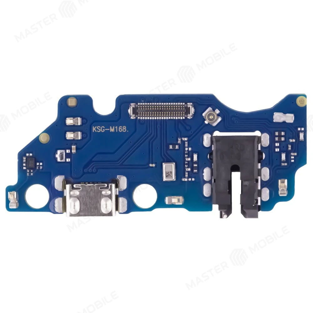 Нижняя плата для Samsung A032 Galaxy A03 Core с комп. + разъем зарядки + разъем гарнитуры + микрофон  фото №1