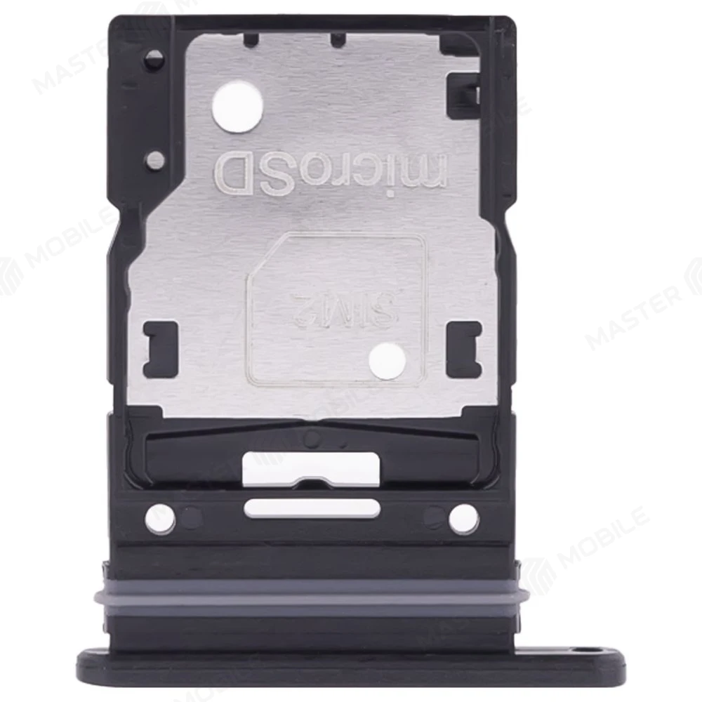 Держатель сим-карты для Samsung A546 Galaxy A54 5G (черный) фото №2