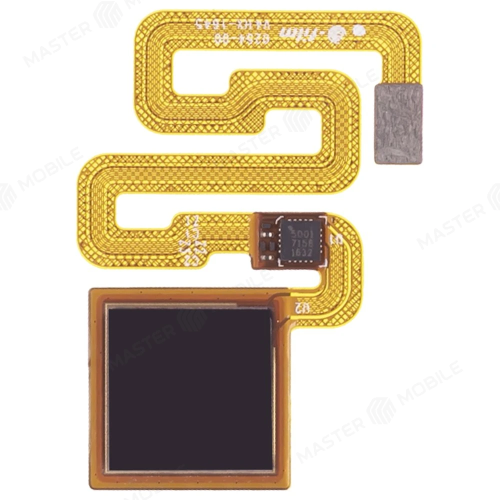 Шлейф для Xiaomi Redmi 3S / Redmi 3 Pro / Redmi 4X (MAG138) с комп. + сканер отпечатка пальца (черный)  фото №1