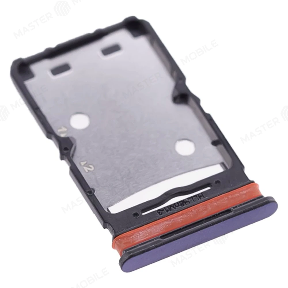 Держатель сим-карты для Tecno Pova 5 Pro 5G (LH8n) (черный) фото №3