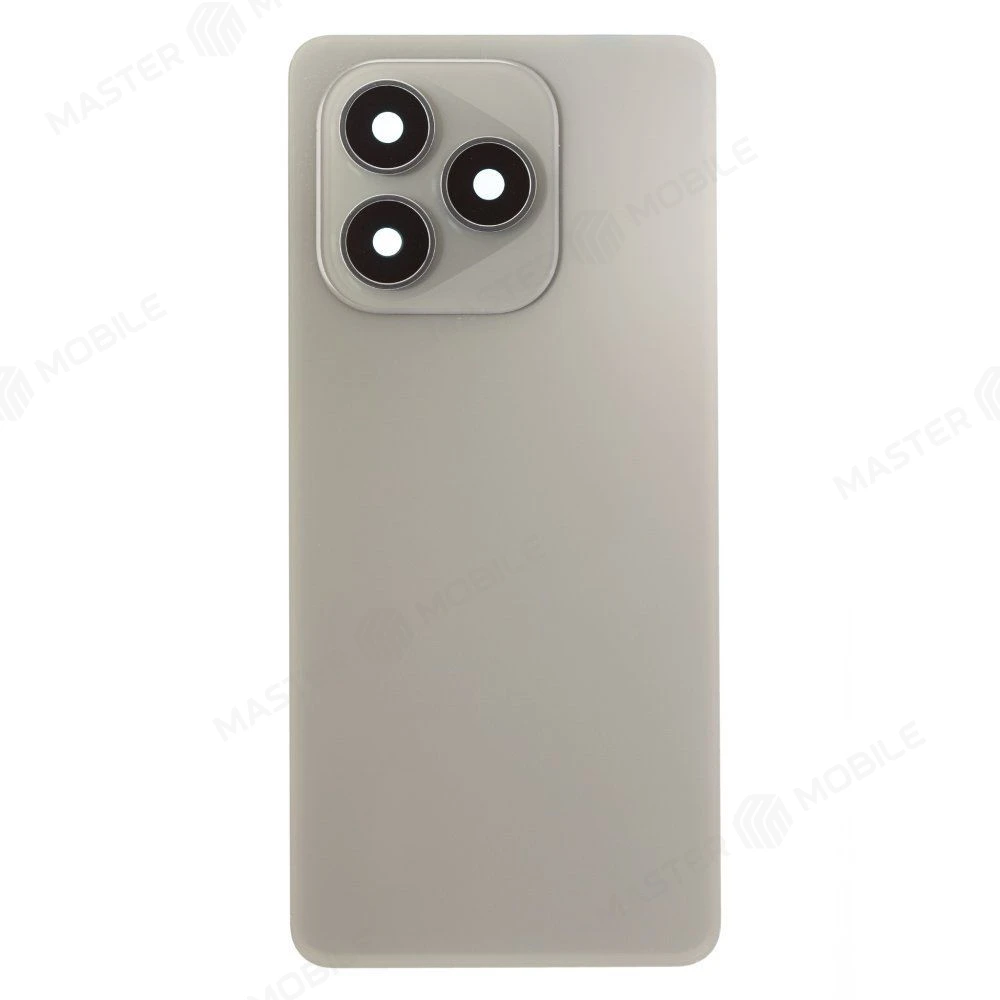 Задняя крышка для Huawei Honor X8d (LNA-LX2) (серебристый) (в сборе со стеклом камеры) фото №1