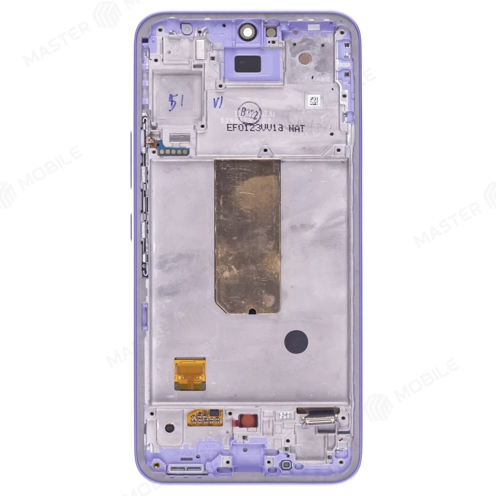 Дисплей для Samsung A546 Galaxy A54 5G + тачскрин (фиолетовый) (в рамке) (ORIG100) (SP) фото №2