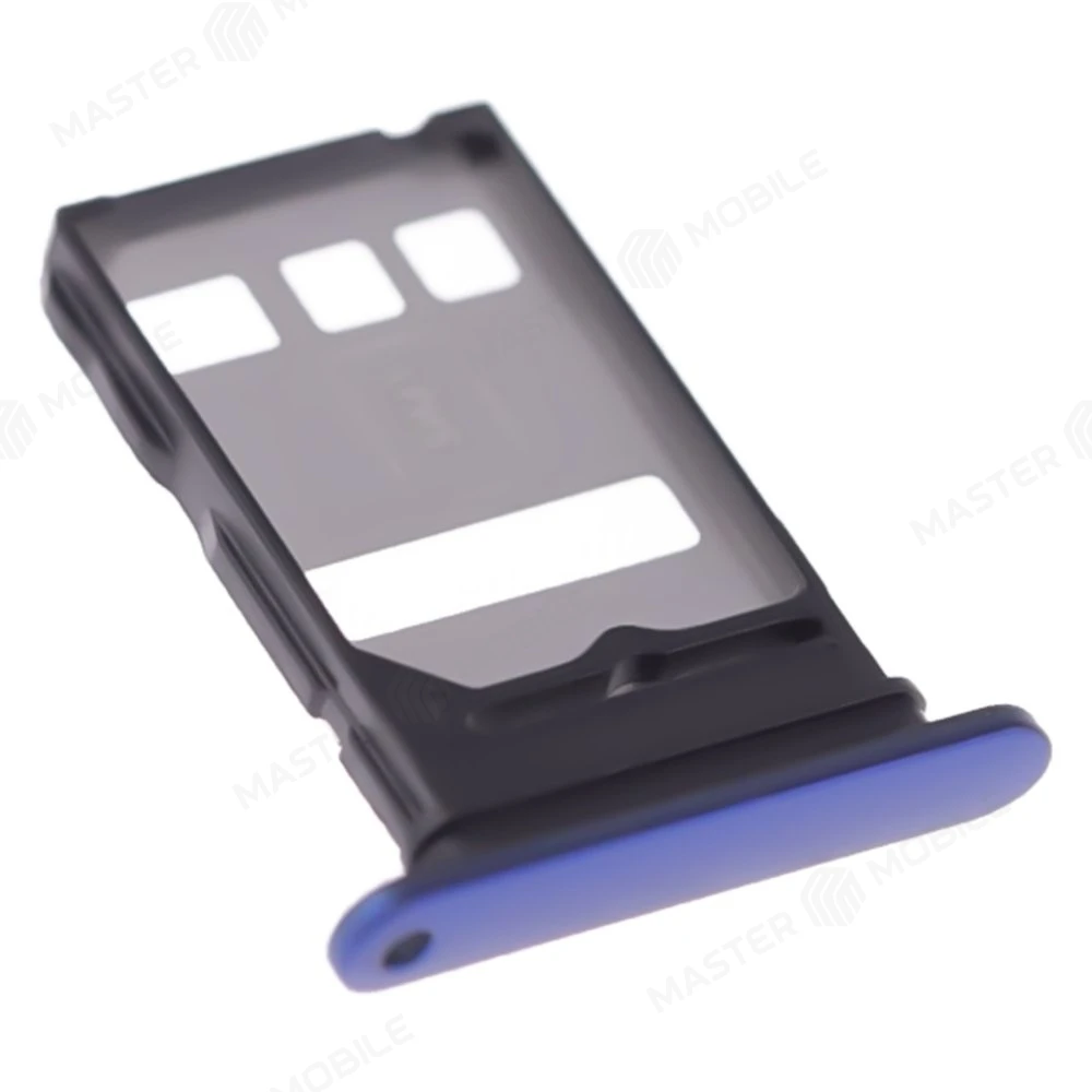 Держатель сим-карты для Huawei Honor X9 (ANY-LX1) (синий) фото №3