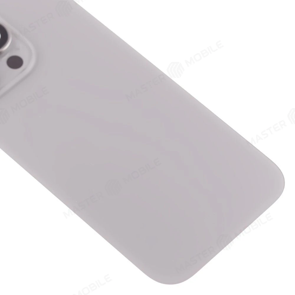 Задняя крышка для Apple iPhone 16 Pro (титановый) (в сборе) (ORIG100) (SP) фото №4