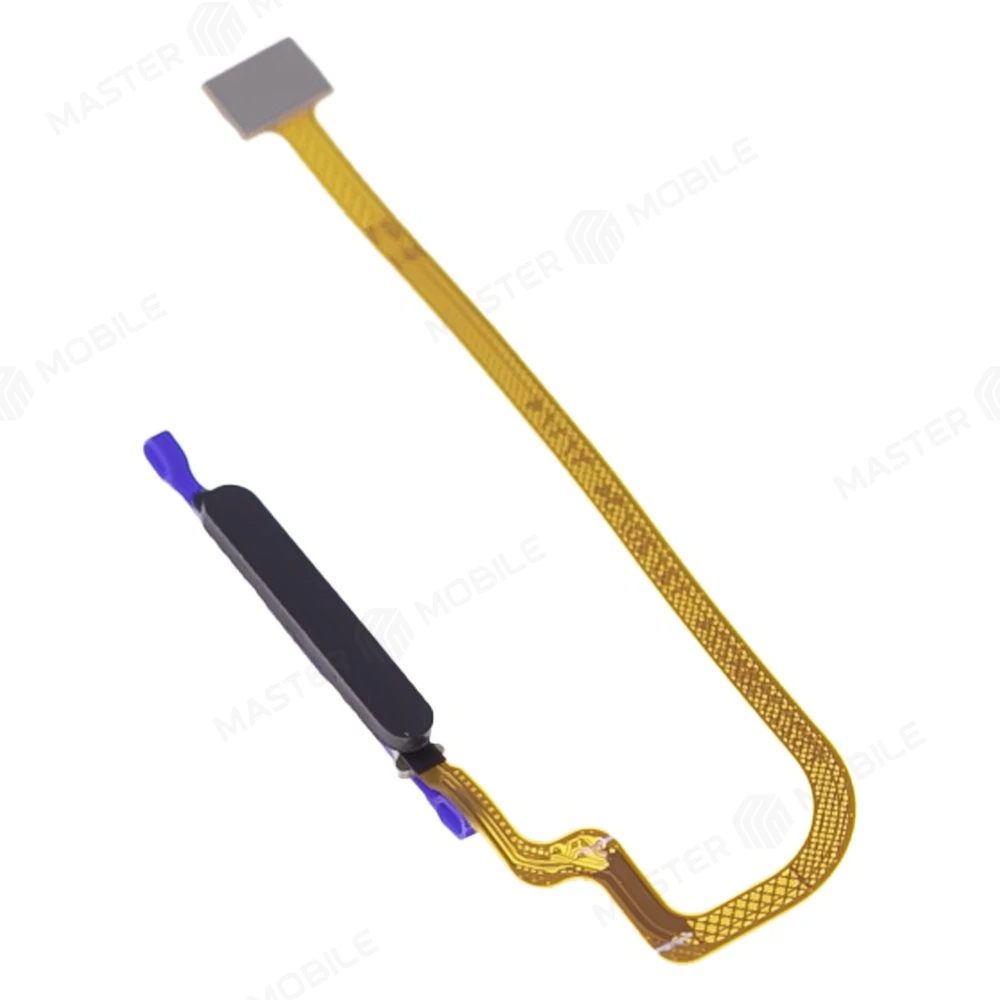 Шлейф для Xiaomi Redmi 9T (M2010J19SG/Y) / Poco M3 (M2010J19CG) с комп. + сканер отпечатка пальца (черный) фото №3