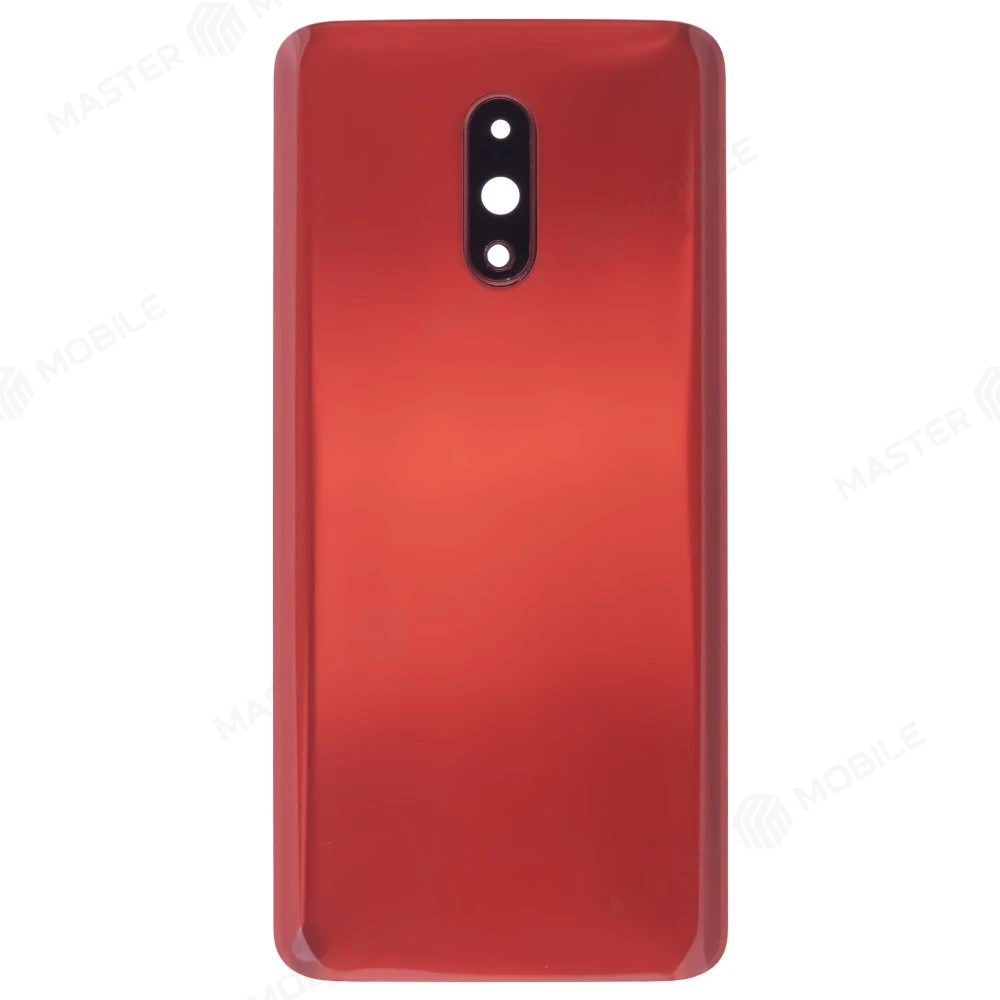 Задняя крышка для OnePlus 7 (красный) (в сборе со стеклом камеры) фото №1