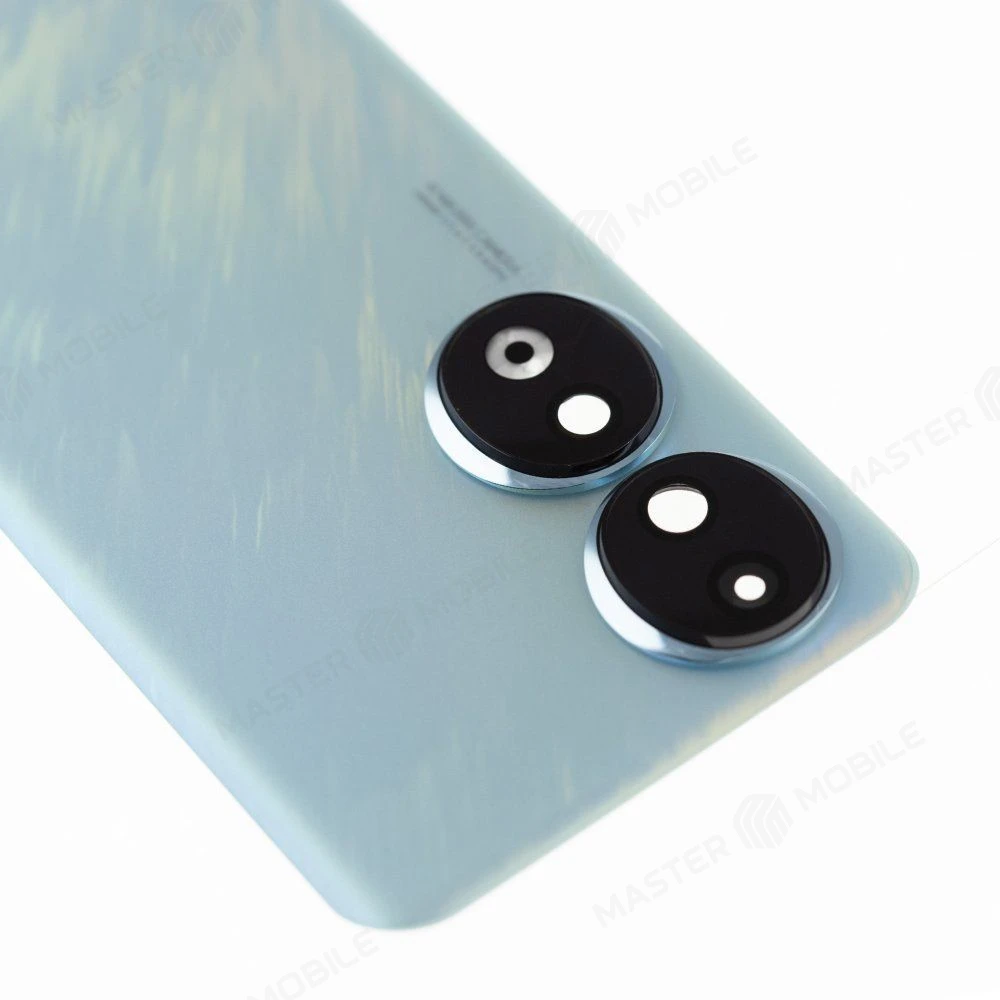 Задняя крышка для Huawei Honor 90 (REA-NX9) (голубой) (в сборе со стеклом камеры) (ORIG100) фото №3