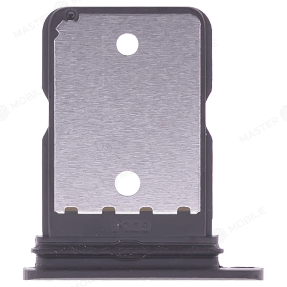 Держатель сим-карты для Google Pixel 5 (GD1YQ/GTT9Q/G5NZ6) (черный) фото №2