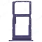 Держатель сим-карты для Huawei P Smart Z (STK-LX1) / Y9 Prime 2019 (синий) фото №2