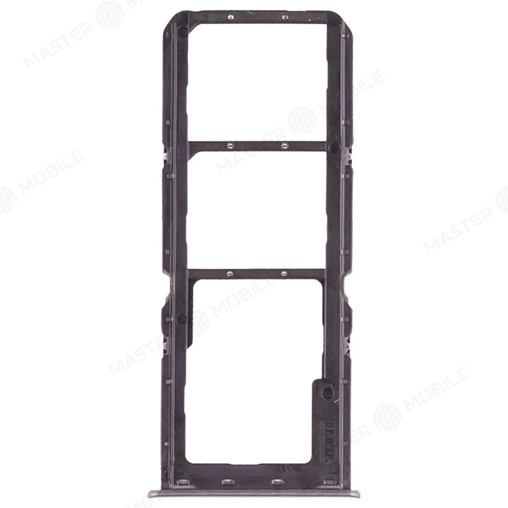 Держатель сим-карты для Realme C25Y (RMX3269) (черный) фото №2