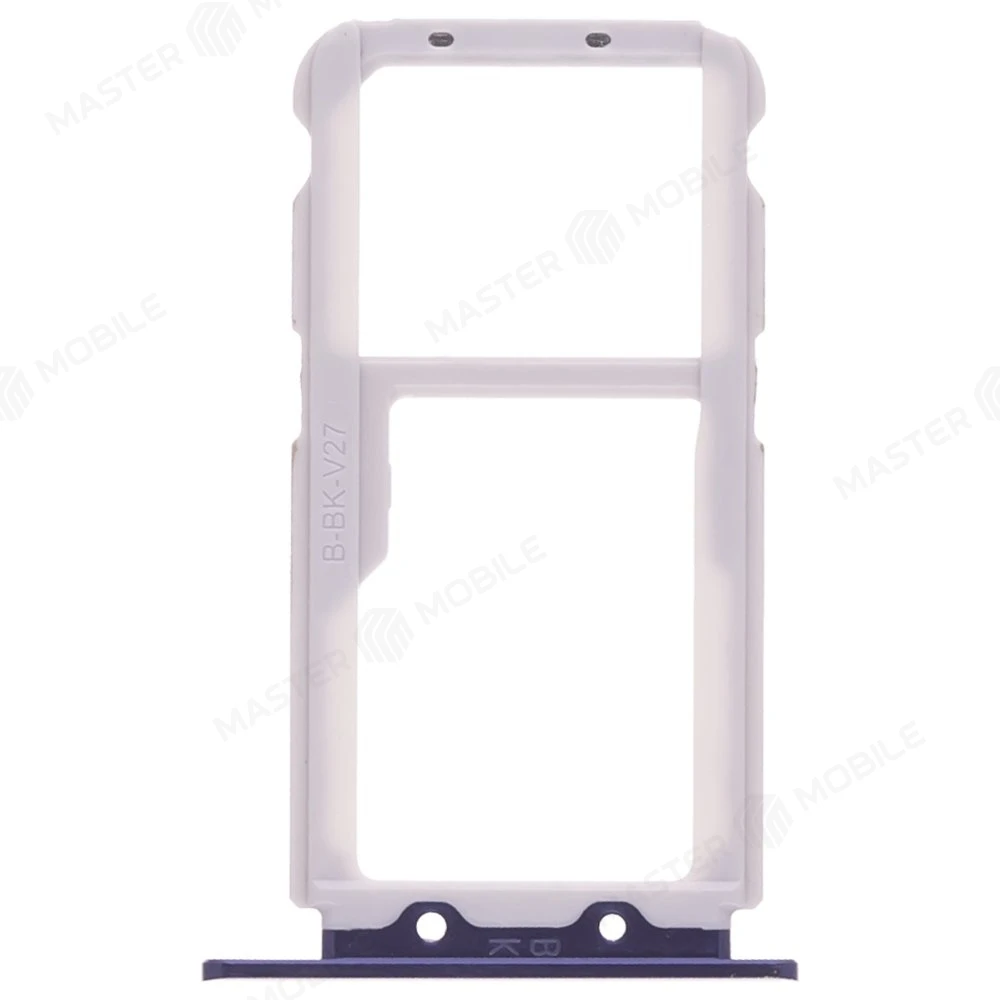 Держатель сим-карты для Huawei Honor View 10 (синий) фото №2