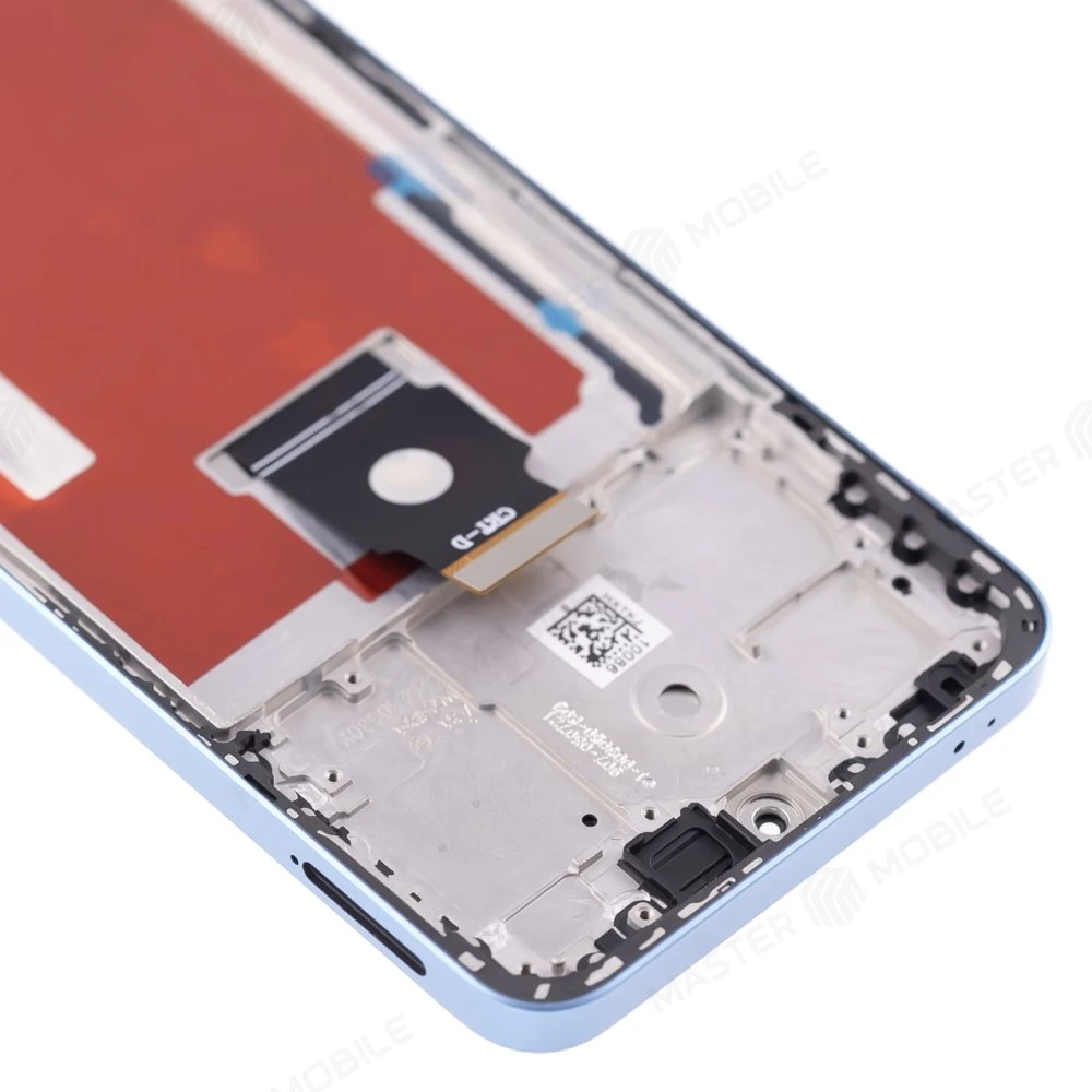 Дисплей для Huawei Honor X8a (CRT-LX1) / Honor 90 Lite (CRT-NX1) + тачскрин (голубой) (в рамке) (ORIG) фото №3