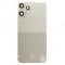 Задняя крышка для Nothing CMF Phone 2 Pro (A001) (белый) (в сборе со стеклом камеры) (ORIG100) фото №1