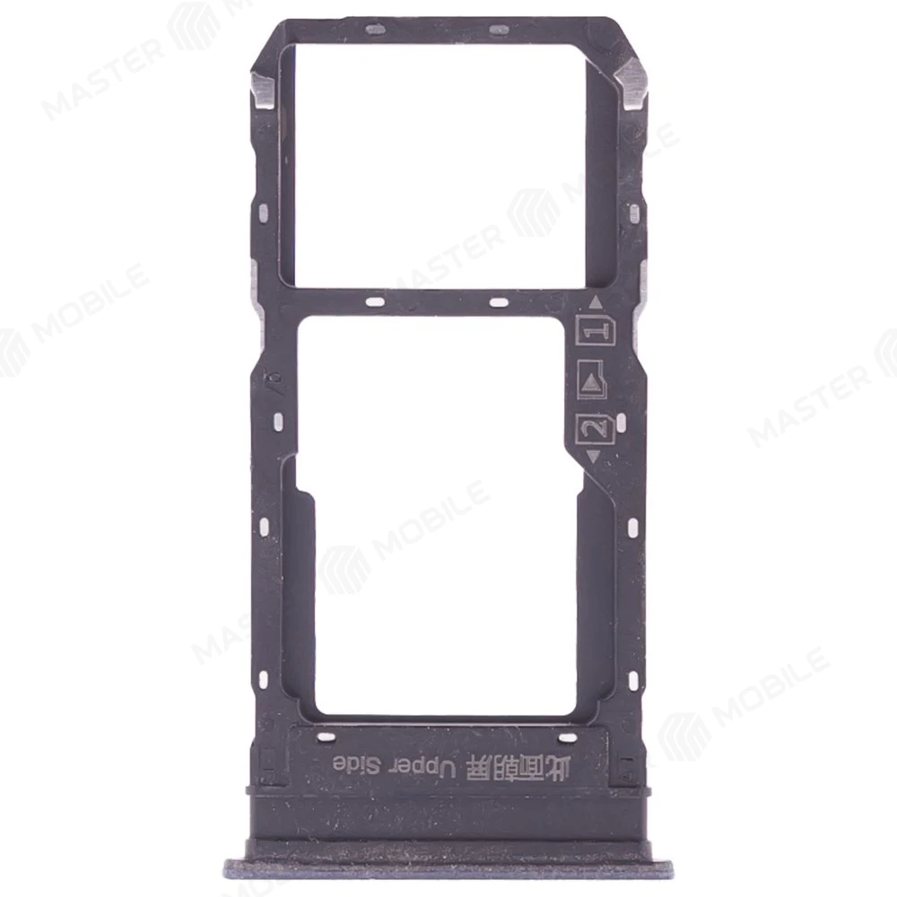 Держатель сим-карты для Vivo T1 5G (V2157) (черный) фото №1