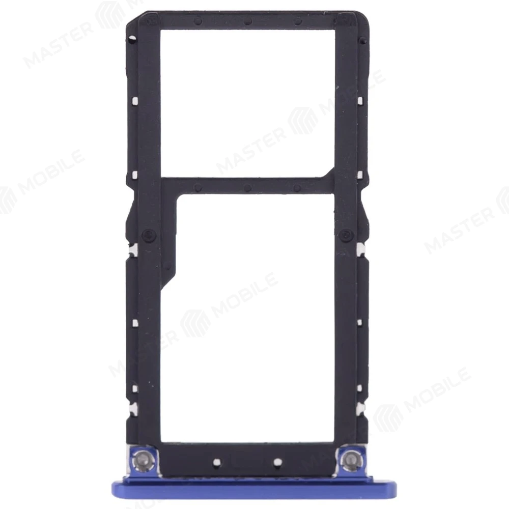 Держатель сим-карты для Xiaomi Mi 8 Lite (M1808D2TG) (синий)  фото №2