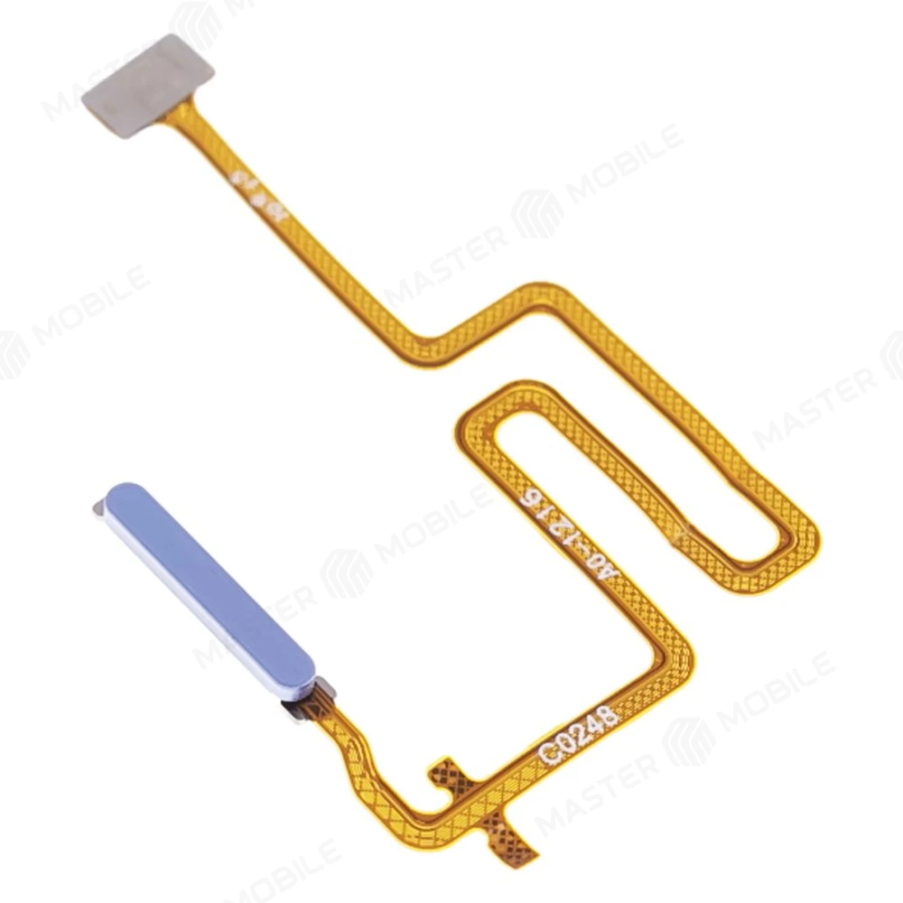 Шлейф для OPPO A96 4G (CPH2333) с комп. + сканер отпечатка пальца (голубой)  фото №3