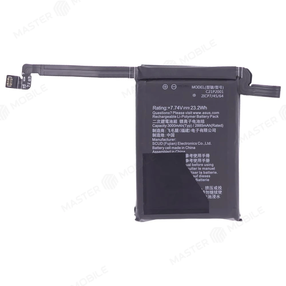 Аккумулятор для Asus ROG Phone 5 (ZS673KS) / ROG Phone 5s (ZS676KS) (C21P2001)  фото №2